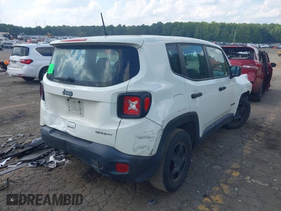 2020 Jeep Renegade Sport z VIN ZACNJAAB8LPL16038, wystawiony jako IAAI lot #40168242 z przebiegiem 105 275 mil mil oraz . Historia ofert i sprzedaży dostępna na DreamBid. Obrazek 4.