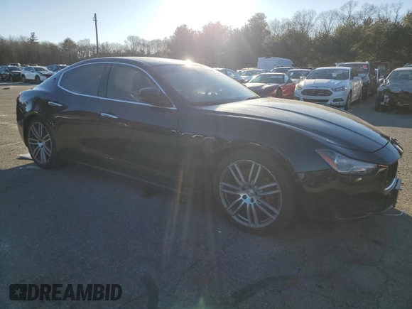 2017 Maserati Ghibli S Q4 with VIN ZAM57RTL1H1248366, listed as a Copart auction lot 40912494 with 103,209 mi miles. Bid and sale history available at carsss.com. Image 4.