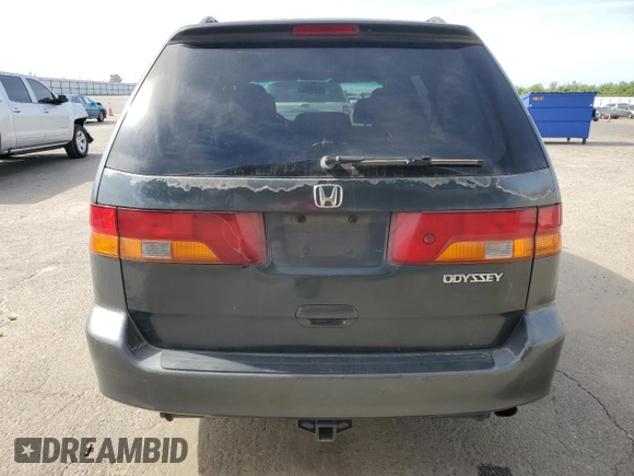 2003 Honda Odyssey EX with VIN 5FNRL18663B048864, listed as a Copart auction lot 53429345 with 259,807 mi miles and Salvage Title. Bid and sale history available at DreamBid. Image 6.