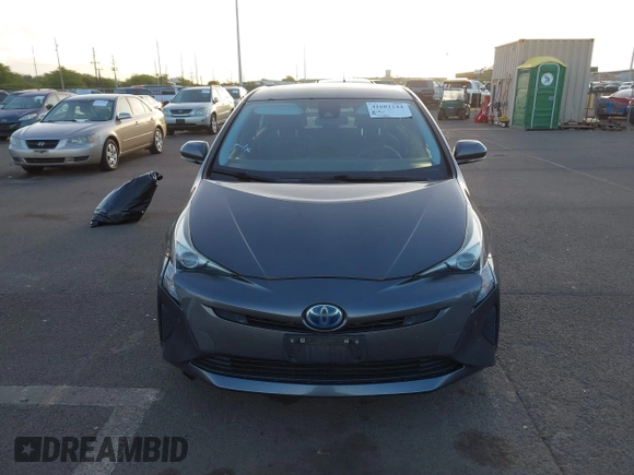 2018 Toyota Prius Two with VIN JTDKBRFU6J3582025, listed as a IAAI auction lot 41681244 with 77,504 mi miles and . Bid and sale history available at carsss.com. Image 12.