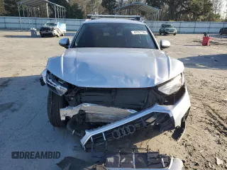 2021 Audi Q5 Premium with VIN WA1AAAFY5M2005042, listed as a Copart auction lot 46650665 with 47,918 mi miles and Salvage Title. Bid and sale history available at carsss.com. Image 5.