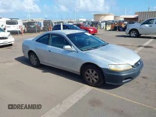 2002 Honda Accord z VIN 1HGCG314X2A032383, wystawiony jako IAAI lot #42087789 z przebiegiem 180 118 mil mil oraz . Historia ofert i sprzedaży dostępna na DreamBid. Obrazek 1.