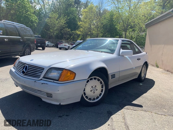 1992 Mercedes-Benz 500 с VIN WDBFA66EXNF052820, выставлен на аукционе Copart как лот 46752965 с пробегом 113 571 миль миль и Чистый • Clean title. История ставок и продаж доступна на DreamBid. Изображение 2.