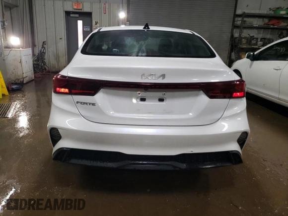 2023 Kia Forte LXS with VIN 3KPF24AD4PE646818, listed as a Copart auction lot 52518555 with Not Provided miles and Salvage Title. Bid and sale history available at carsss.com. Image 6.