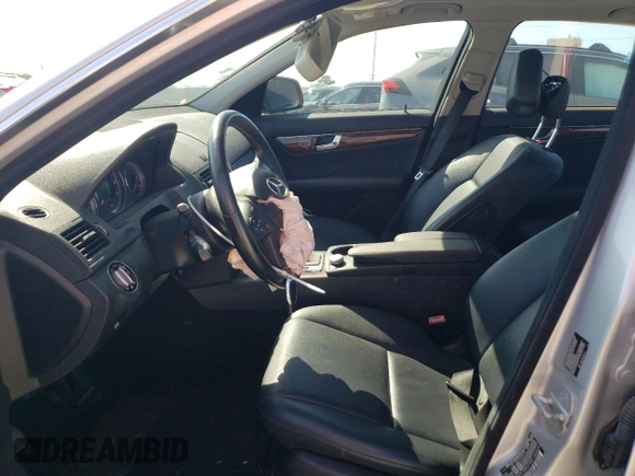 2008 Mercedes-Benz C 300 Sport with VIN WDDGF54X78R037884, listed as a Copart auction lot 52016025 with Not provided miles and Salvage title. Bid and sale history available at DreamBid. Image 7.