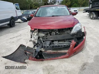 2013 Nissan Sentra SV with VIN 3N1AB7APXDL740802, listed as a Copart auction lot 85865554 with 225,392 mi miles and Salvage Title. Bid and sale history available at DreamBid. Image 5.