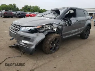 2015 Land Rover Range Rover Evoque Pure Plus z VIN SALVP2BG5FH010534, wystawiony jako Copart lot #58339305 z przebiegiem Nie podano mil oraz Szkoda całkowita • Salvage title. Historia ofert i sprzedaży dostępna na DreamBid. Obrazek 1.
