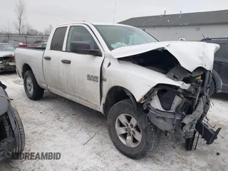 2018 Ram 1500 Express with VIN 1C6RR7FTXJS102362, listed as a IAAI auction lot 41339186 with 120,215 mi miles. Bid and sale history available at carsss.com. Image 1.