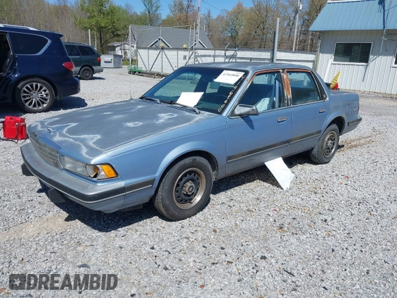 1992 Buick Century Special with VIN 1G4AG54N1N6474333, listed as a IAAI auction lot 41969800 with 213,466 mi miles. Bid and sale history available at carsss.com. Image 2.