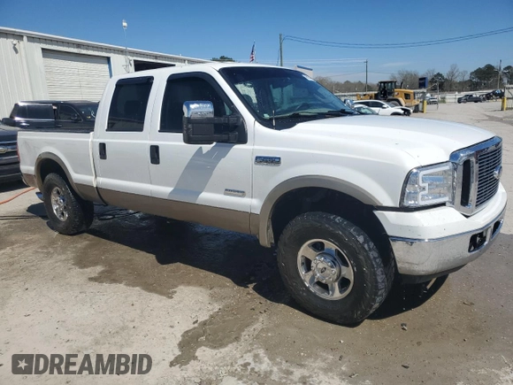 2007 Ford F-250 XL with VIN 1FTSW20P97EA94649, listed as a Copart auction lot 49602445 with 189,502 mi miles and Salvage Title. Bid and sale history available at DreamBid. Image 4.