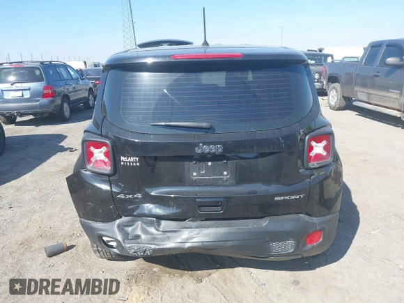 2018 Jeep Renegade Sport с VIN ZACCJBAB6JPH85612, выставлен на аукционе IAAI как лот 41650807 с пробегом 87 082 миль миль и . История ставок и продаж доступна на DreamBid. Изображение 16.
