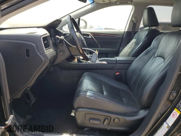 2018 Lexus RX 350 z VIN 2T2ZZMCA7JC103475, wystawiony jako Copart lot #59048875 z przebiegiem 78 066 mil mil oraz Szkoda całkowita • Salvage title. Historia ofert i sprzedaży dostępna na DreamBid. Obrazek 7.