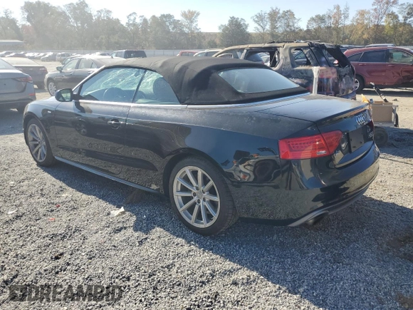 2016 Audi A5 Premium with VIN WAUD2AFHXGN005747, listed as a Copart auction lot 75031624 with 49,068 mi miles and Salvage title. Bid and sale history available at DreamBid. Image 2.