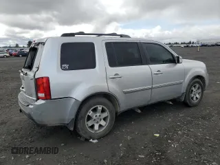 2010 Honda Pilot Touring with VIN 5FNYF4H9XAB010078, listed as a Copart auction lot 51292685 with 341,684 mi miles and Salvage Title. Bid and sale history available at carsss.com. Image 3.