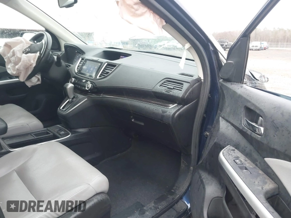 2015 Honda CR-V EX-L with VIN 2HKRM3H70FH554648, listed as a IAAI auction lot 41729035 with 101,368 mi miles. Bid and sale history available at carsss.com. Image 5.