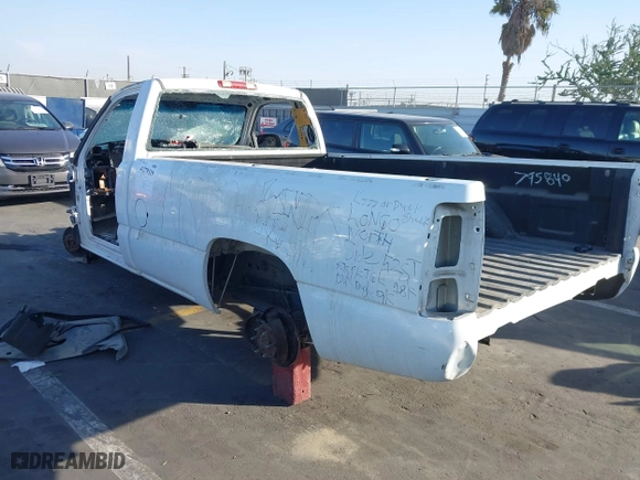 2006 Chevrolet Silverado 1500 Work Truck with VIN 1GCEC14V66E127405, listed as a IAAI auction lot 41279319 with 1 mi miles. Bid and sale history available at carsss.com. Image 3.