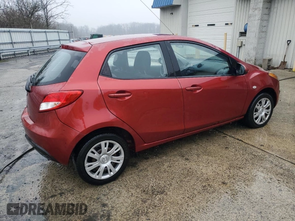 2014 Mazda 2 Sport with VIN JM1DE1KZ6E0182217, listed as a Copart auction lot 85332984 with 130,282 mi miles and Clean Title. Bid and sale history available at carsss.com. Image 3.