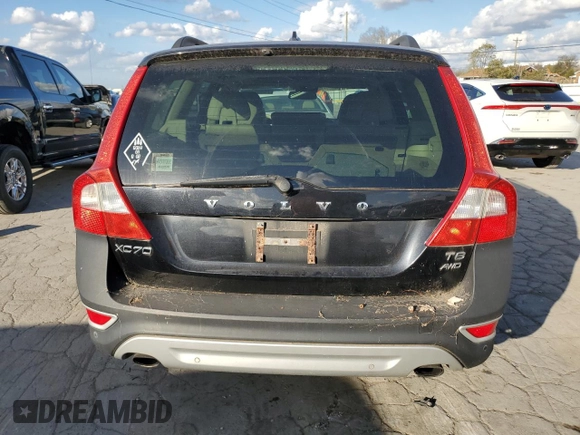 2012 Volvo XC70 T6 with VIN YV4902BZ1C1131724, listed as a Copart auction lot 78649714 with 165,781 mi miles and Clean Title. Bid and sale history available at DreamBid. Image 6.