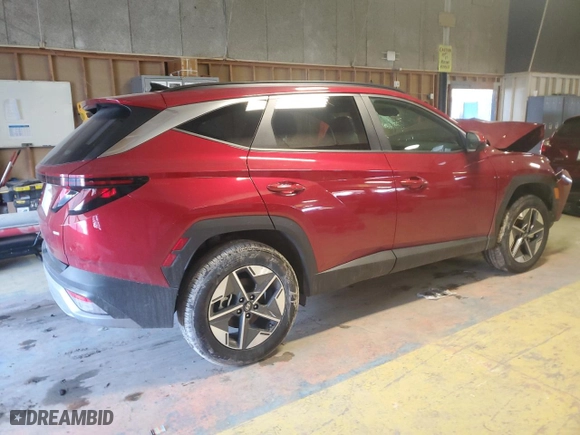 2025 Hyundai Tucson SEL with VIN 5NMJBCDE4SH495957, listed as a Copart auction lot 44377405 with 0 mi miles and Salvage Title. Bid and sale history available at carsss.com. Image 3.