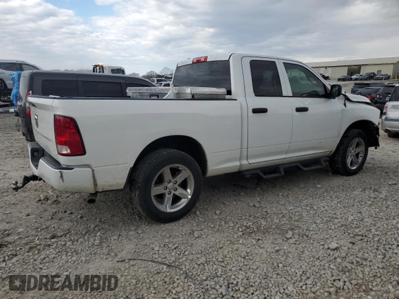 2017 Ram 1500 Express with VIN 1C6RR7FG8HS636943, listed as a Copart auction lot 50596325 with 131,140 mi miles and Salvage Title. Bid and sale history available at carsss.com. Image 3.