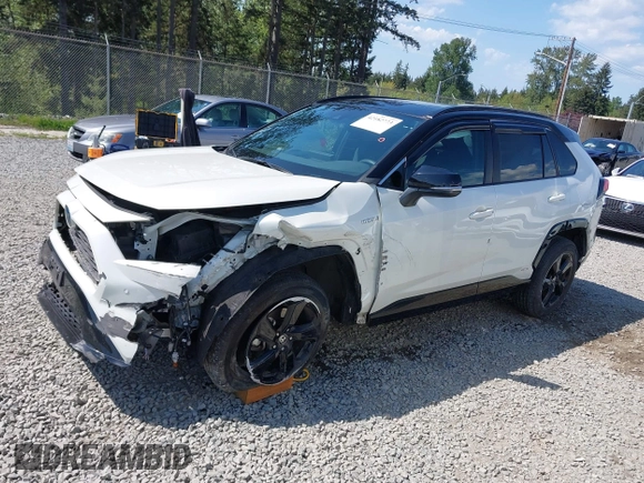 2021 Toyota RAV4 Hybrid XSE with VIN 4T3E6RFV9MU040817, listed as a IAAI auction lot 42182773 with 39,438 mi miles and . Bid and sale history available at DreamBid. Image 15.