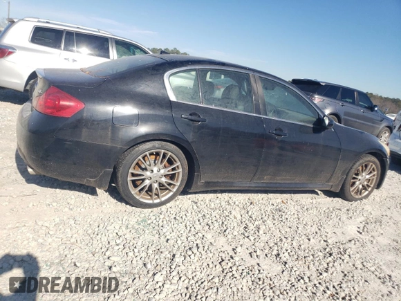 2008 Infiniti G35 with VIN JNKBV61E78M208502, listed as a Copart auction lot 86356974 with Not Provided miles and Clean Title. Bid and sale history available at DreamBid. Image 3.