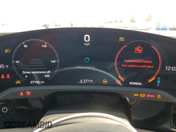 2021 Porsche Taycan z VIN WP0AA2Y15MSA17464, wystawiony jako Copart lot #52412815 z przebiegiem 27 136 mil mil oraz Szkoda całkowita • Salvage title. Historia ofert i sprzedaży dostępna na DreamBid. Obrazek 9.