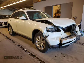 2008 Infiniti FX35 with VIN JNRAS08W08X206669, listed as a Copart auction lot 50365824 with 118,158 mi miles and Salvage Title. Bid and sale history available at carsss.com. Image 4.
