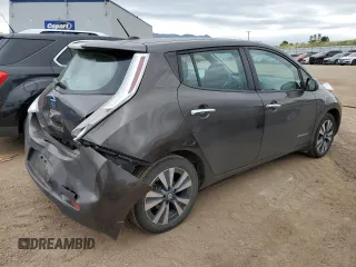 2017 Nissan LEAF SL with VIN 1N4BZ0CP3HC300302, listed as a Copart auction lot 62759983 with 81,350 mi miles. Bid and sale history available at carsss.com. Image 3.