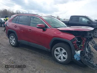 2019 Toyota RAV4 LE with VIN JTMG1RFV2KD005523, listed as a IAAI auction lot 41910005 with 64,119 mi miles. Bid and sale history available at carsss.com. Image 1.