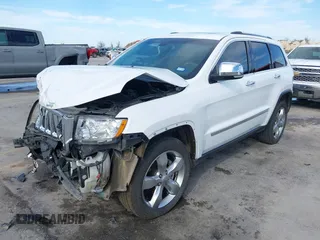 2013 Jeep Grand Cherokee Overland with VIN 1C4RJECT6DC533434, listed as a IAAI auction lot 41656116 with 122,809 mi miles. Bid and sale history available at carsss.com. Image 20.