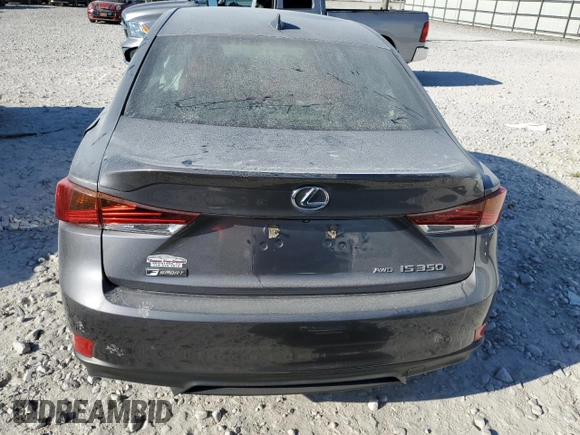 2017 Lexus IS 350 z VIN JTHCE1D21H5013224, wystawiony jako Copart lot #76723014 z przebiegiem Nie podano mil oraz Szkoda całkowita • Salvage title. Historia ofert i sprzedaży dostępna na DreamBid. Obrazek 6.
