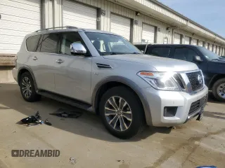 2020 Nissan Armada SV z VIN JN8AY2ND3LX016696, wystawiony jako Copart lot #48732465 z przebiegiem 113 219 mil mil oraz Szkoda całkowita • Salvage title. Historia ofert i sprzedaży dostępna na DreamBid. Obrazek 4.