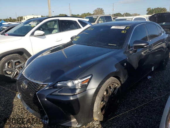 2020 Lexus GS with VIN JTHEZ1BL4LA019284, listed as a Copart auction lot 75989444 with 0 mi miles and Non Repairable. Bid and sale history available at carsss.com. Image 1.