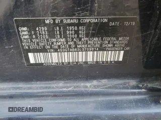 2020 Subaru Impreza z VIN 4S3GTAB63L3709814, wystawiony jako Copart lot #56999835 z przebiegiem 112 092 mil mil oraz Szkoda całkowita • Salvage title. Historia ofert i sprzedaży dostępna na DreamBid. Obrazek 12.