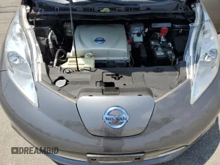 2015 Nissan LEAF SV with VIN 1N4AZ0CP2FC324146, listed as a Copart auction lot 54988835 with 56,441 mi miles and Clean Title. Bid and sale history available at carsss.com. Image 11.