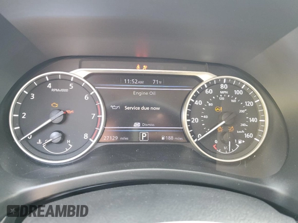 2021 Nissan Sentra SV с VIN 3N1AB8CV4MY325303, выставлен на аукционе Copart как лот 48811085 с пробегом 27 129 миль миль и Списание • Salvage title. История ставок и продаж доступна на DreamBid. Изображение 9.