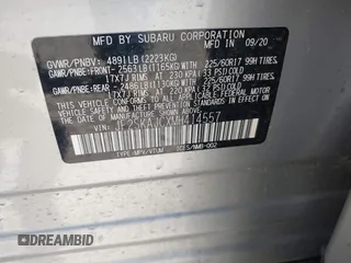 2021 Subaru Forester Premium with VIN JF2SKAJCXMH414557, listed as a IAAI auction lot 42349621 with 23,074 mi miles and . Bid and sale history available at DreamBid. Image 9.