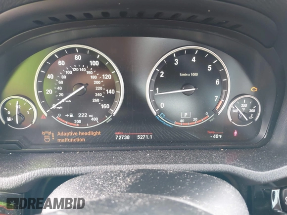 2017 BMW X3 xDrive35i with VIN 5UXWX7C57H0U40507, listed as a IAAI auction lot 41883501 with 72,738 mi miles and . Bid and sale history available at DreamBid. Image 7.