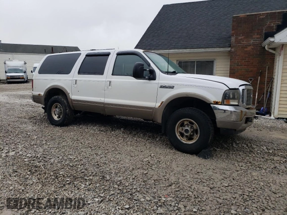 2001 Ford Excursion Limited z VIN 1FMSU43F51EA01083, wystawiony jako Copart lot #47726825 z przebiegiem 343 791 mil mil oraz Szkody całkowita. Historia ofert i sprzedaży dostępna na DreamBid. Obrazek 4.