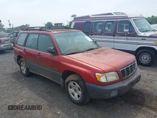 2001 Subaru Forester L with VIN JF1SF635X1H736146, listed as a IAAI auction lot 42463256 with 189,821 mi miles and . Bid and sale history available at DreamBid. Image 1.