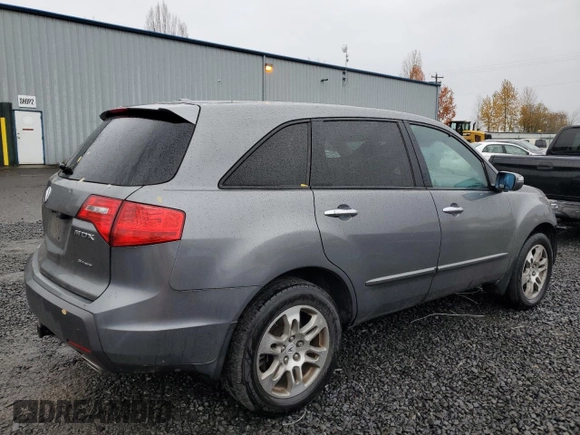 2008 Acura MDX Tech Pkg with VIN 2HNYD28388H512155, listed as a Copart auction lot 80867464 with 142,734 mi miles and Salvage Title. Bid and sale history available at carsss.com. Image 3.