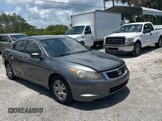 2009 Honda Accord LX-P z VIN 1HGCP26419A165093, wystawiony jako Copart lot #61976585 z przebiegiem 172 398 mil mil oraz Czysty tytuł • Clean title. Historia ofert i sprzedaży dostępna na DreamBid. Obrazek 1.