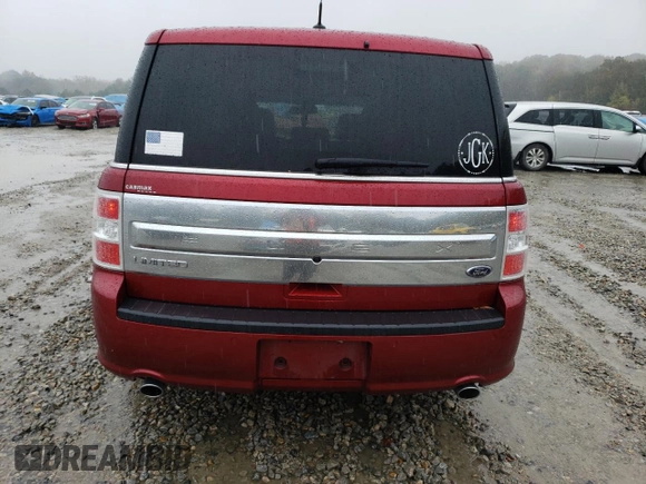 2017 Ford Flex Limited z VIN 2FMGK5D82HBA05180, wystawiony jako Copart lot #81563224 z przebiegiem 75 662 mil mil oraz Szkoda całkowita • Salvage title. Historia ofert i sprzedaży dostępna na DreamBid. Obrazek 6.