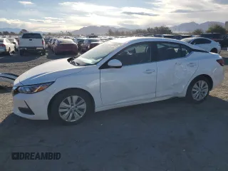 2022 Nissan Sentra S with VIN 3N1AB8BV4NY288465, listed as a Copart auction lot 49730625 with 41,233 mi miles and Salvage Title. Bid and sale history available at carsss.com. Image 1.