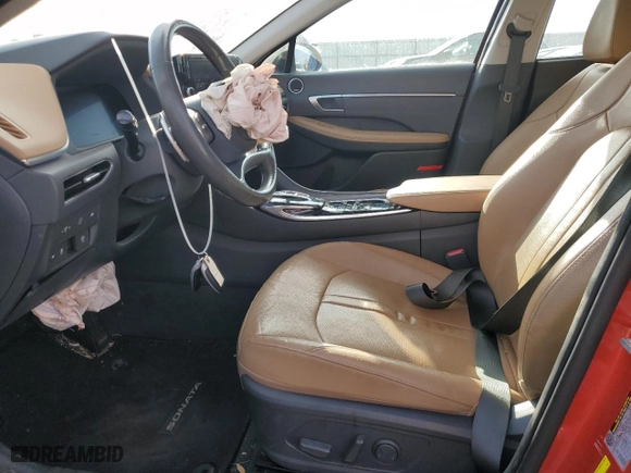 2022 Hyundai Sonata Hybrid Limited with VIN KMHL54JJ0NA039648, listed as a Copart auction lot 85372464 with 61,346 mi miles and Salvage Title. Bid and sale history available at carsss.com. Image 7.