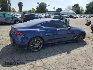 2017 Infiniti Q60 Sport with VIN JN1EV7EK6HM362853, listed as a Copart auction lot 48518255 with 139,405 mi miles and Salvage Title. Bid and sale history available at carsss.com. Image 3.