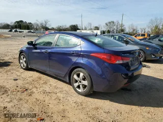 2013 Hyundai Elantra GLS PZEV with VIN 5NPDH4AE5DH389609, listed as a Copart auction lot 46397655 with 171,940 mi miles and Clean Title. Bid and sale history available at carsss.com. Image 2.