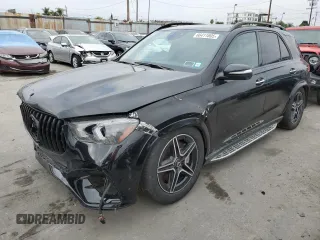 2024 Mercedes-Benz GLE 53 AMG with VIN 4JGFB6BB0RB194435, listed as a Copart auction lot 66411805 with 32,644 mi miles and Salvage title. Bid and sale history available at DreamBid. Image 1.