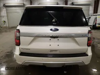 2019 Ford Expedition Max Platinum z VIN 1FMJK1MT7KEA17405, wystawiony jako Copart lot #44035065 z przebiegiem 106 456 mil mil oraz Szkoda całkowita • Salvage title. Historia ofert i sprzedaży dostępna na DreamBid. Obrazek 6.